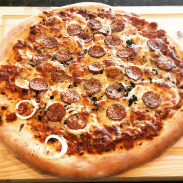 Chicken Sausage Pizza
