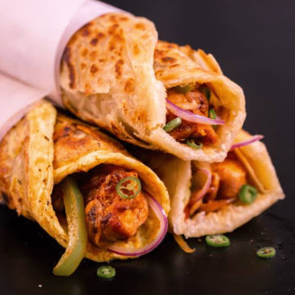 Double Egg + Chicken Roll