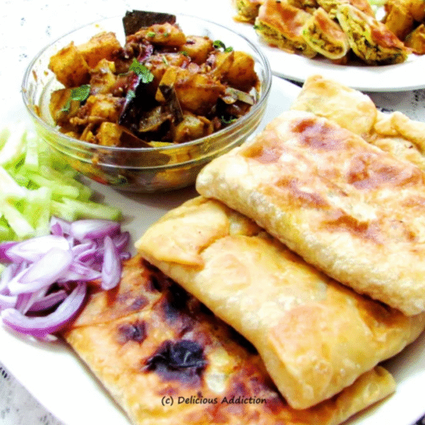 Egg + chicken Mughlai